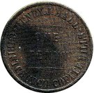 1 Penny (Hall, Henry J. - Christchurch)