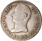1 Real - Agustín I (Proclamation coinage)
