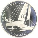 2 Dollars - Elizabeth II (Catamaran Sailing)