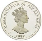 5 Dollars (500th Anniversary of the Americas-Simón Bolívar and José de San Martín)