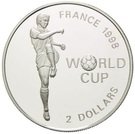 2 Dollars  (FIFA - XVI World Championship Football - France 1998)