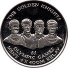 1 Dollar - Elizabeth II (The Golden Knights)