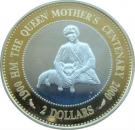 2 Dollars - Elizabeth II (Queen Mother)