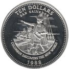 10 Dollars (Christopher Columbus discovers the New World)