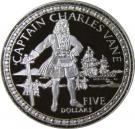 5 Dollars - Elizabeth II (Charles Vane)