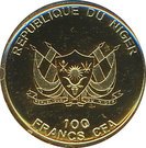 100 Francs CFA (2014 Winter Olympic Games)