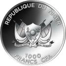 1000 Francs CFA (Struthio Camelus)