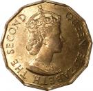 3 Pence - Elizabeth II (1st portrait)