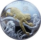 8 Dollars - Elizabeth II (Year of the Monkey)