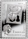 1 Dollar - Elizabeth II (First Polish Stamp)