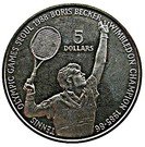 5 Dollars - Elizabeth II (Boris Becker)