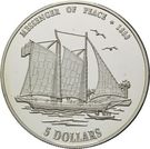 5 Dollars - Elizabeth II (Messenger of Peace)