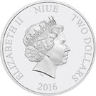 2 Dollars - Elizabeth II (R2-D2)