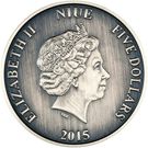 5 Dollars - Elizabeth II (Christopher Columbus)