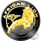 2 Dollars - Elizabeth II (African Lion; colored)