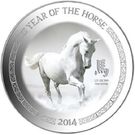 1 Dollar - Elizabeth II (Year of the Horse)