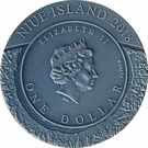 1 Dollar - Elizabeth II (Meteorite Crater Pingualuit)