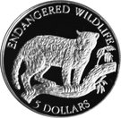 5 Dollars - Elizabeth II (Jaguar)