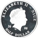 ½ Dollar - Elizabeth II (Pope John Paul II in Berlin)
