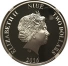 2 Dollars - Elizabeth II (Gorgons)