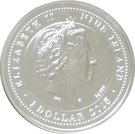 1 Dollar - Elizabeth II (Amur Leopard)