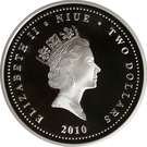2 Dollars - Elizabeth II (GAZ 21 Volga)