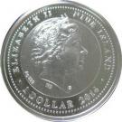 1 Dollar - Elizabeth II (Fishing)