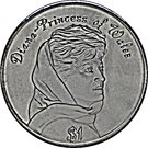 1 Dollar - Elizabeth II (Princess Diana)