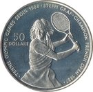 50 Dollars - Elizabeth II (Steffi Graf)