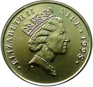 1 Dollar - Elizabeth II (Diana-Princess of Wales)