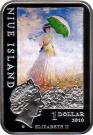 1 Dollar - Elizabeth II (Claude Monet)