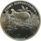 2 Dollars - Elizabeth II (Pygmy Hippopotamus)