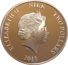 2 Dollars - Elizabeth II (Disney Year of the Dog)