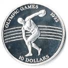 10 Dollars - Elizabeth II (Disc Thrower)