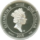 1 Dollar - Elizabeth II (Aureus Diana)