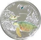 1 Dollar - Elizabeth II (Loggerhead Sea Turtle)