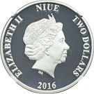 2 Dollars - Elizabeth II (Darth Vader)