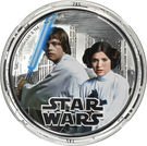 2 Dollars - Elizabeth II (Luke Skywalker and Leia)