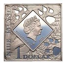 1 Dollar - Elizabeth II (Antilocapra americana)