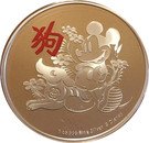 2 Dollars - Elizabeth II (Disney Year of the Dog)