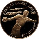 50 Dollars - Elizabeth II (1992 Olympics)