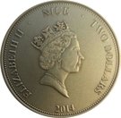2 Dollars - Elizabeth II (Grouse)