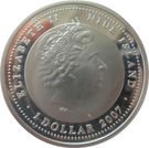 1 Dollar - Elizabeth II (Year of the Rat)