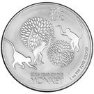 2 Dollars - Elizabeth II (Year of the Monkey)