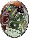 1 Dollar - Elizabeth II (Green snake)