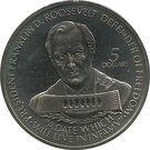 5 Dollars - Elizabeth II (Franklin D. Roosevelt)