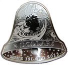 2 Dollars - Elizabeth II (Christmas Bell)