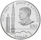 50 Dollars - Elizabeth II (John F. Kennedy)