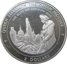 2 Dollars - Elizabeth II (Queen Mother and the Blitz)