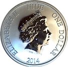 1 Dollar - Elizabeth II (Turtle)
